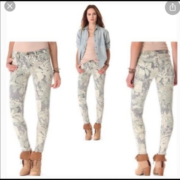 Current Elliott very pretty size 25 Ankle skinny in Vintage Safari - Picture 2 of 12